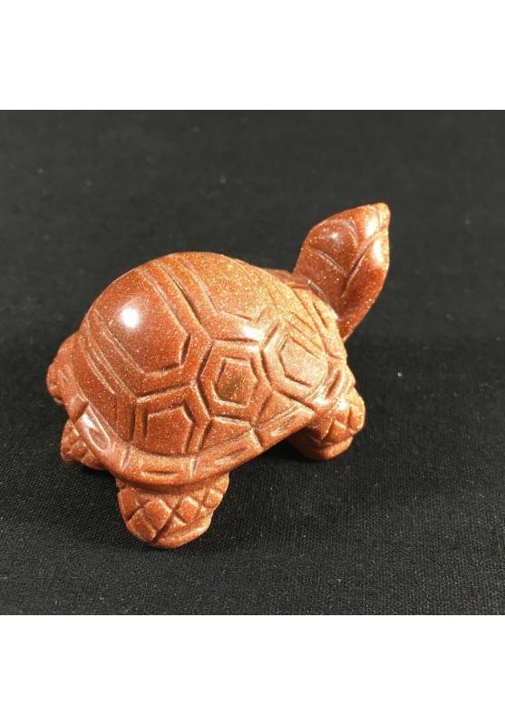 BIG Turtle in Red SUNSTONE Minerals ANIMALS MINERALS A+ Casa−3