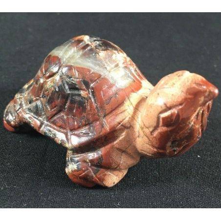 BIG Turtle in JASPER Brecciato Minerals ANIMALS MINERALS A+ Casa Reiki-1