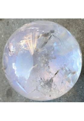 MINERALS * Natural CLEAR QUARTZ Sphere Ball Crystal Healing Reiki A+-2