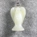 Rose Quartz Guardian ANGEL Pendant SILVER Plated Necklace Crystal Healing A+-1