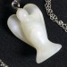 Rose Quartz Guardian ANGEL Pendant SILVER Plated Necklace Crystal Healing A+-2