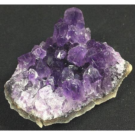 MINERALS * Uruguay AMETHYST DRUZY Purple Geode High Quality Chakra Reiki A+−3