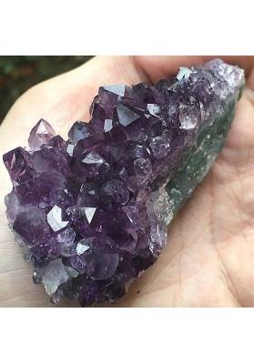 MINERALS * Uruguay AMETHYST DRUZY Purple Geode Very High Quality Chakra Zen A+-2