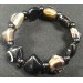 Bracelet in Buddha Eye Polished AGATE MINERALS Crystal Healing Chakra Zen A+-4