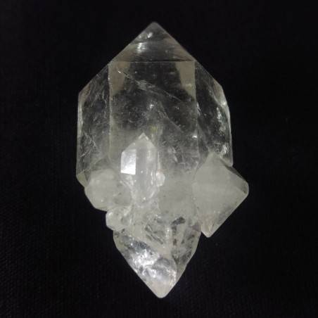 MINERALS * Double Terminated Herkimer Scepter Quartz CRYSTAL Point-2