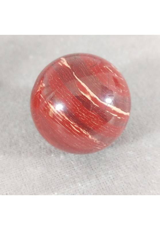 Sphere in Red Jasper Rainbow Crystal Healing Massage MINERALS Crystals-2