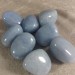 Tumbled ANGELITE BIG SIZE MINERALS Tumbled Stones Crystal Healing A+-1