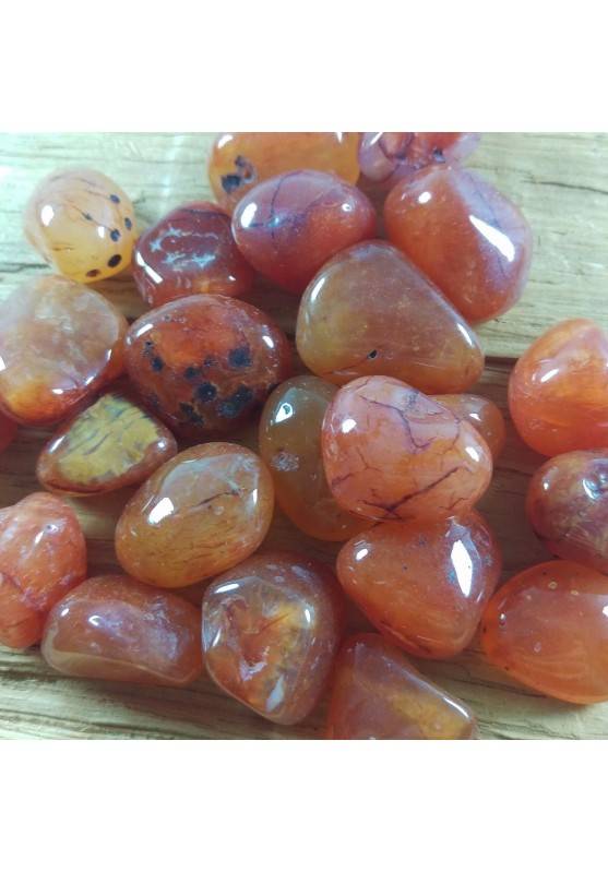 Red CARNELIAN Tumbled Stone Chakra MINERALS Crystal Gemstone Crystal Healing Reiki−3